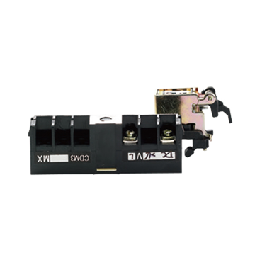 漏電塑殼斷路器附件；分勵(lì)左(引線)CDM3L-160/250 AC400V