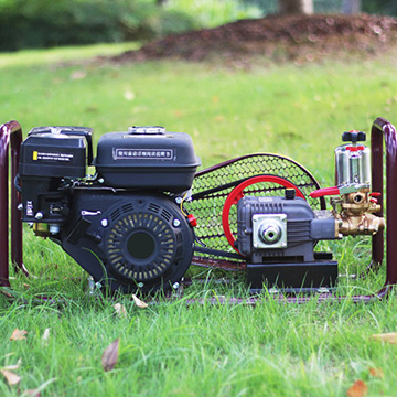 擔(dān)架式汽油打藥機高壓農(nóng)用噴霧器園林水稻噴藥器四沖程動力