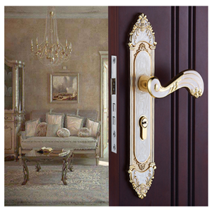 室內(nèi)木門房門臥室大小50室內(nèi)鎖靜音機械套鎖琥珀歐式金套裝鎖